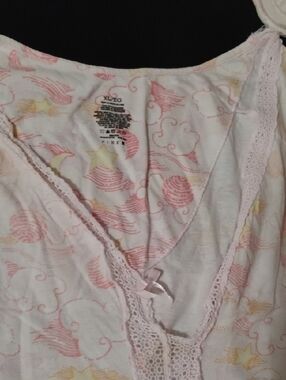 Vintage PINK Victoria's Secret PINK Celestial Cloud and Moon Lace-Trim Sleep